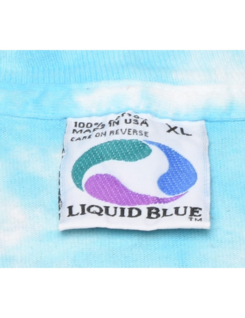 Tie Dyed Printed T-shirt - XL