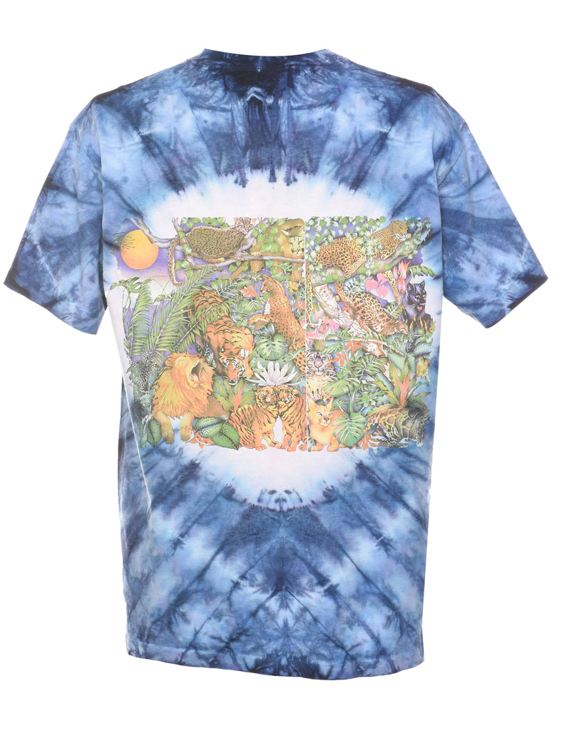 Tiger Design Animal Design T-shirt - XL