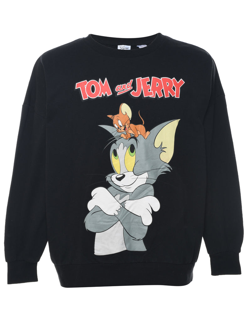 Tom & Jerry Cartoon Sweatshirt - S