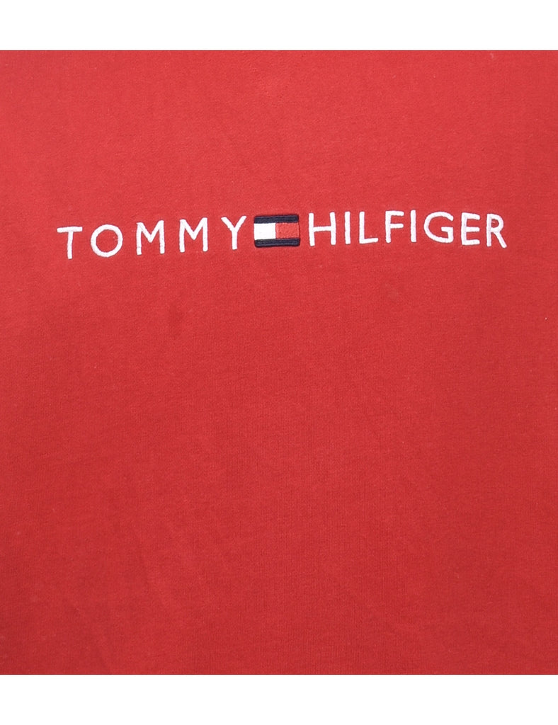 Tommy Hilfiger Embroidered 1990s Sweatshirt - S