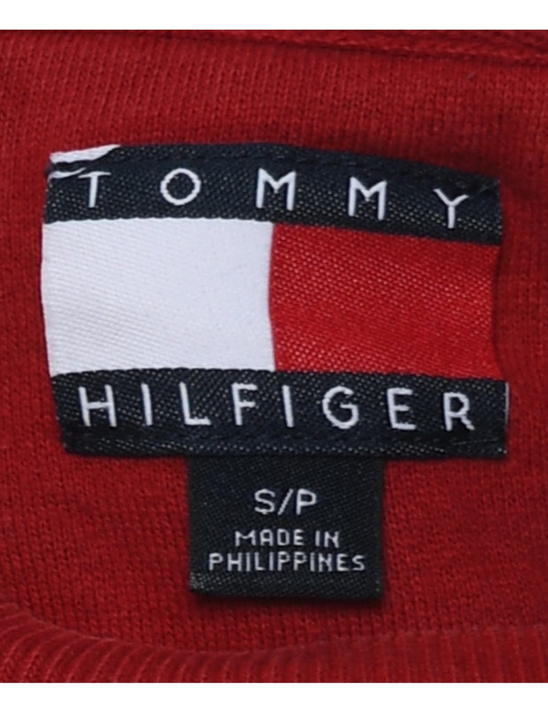Tommy Hilfiger Embroidered 1990s Sweatshirt - S