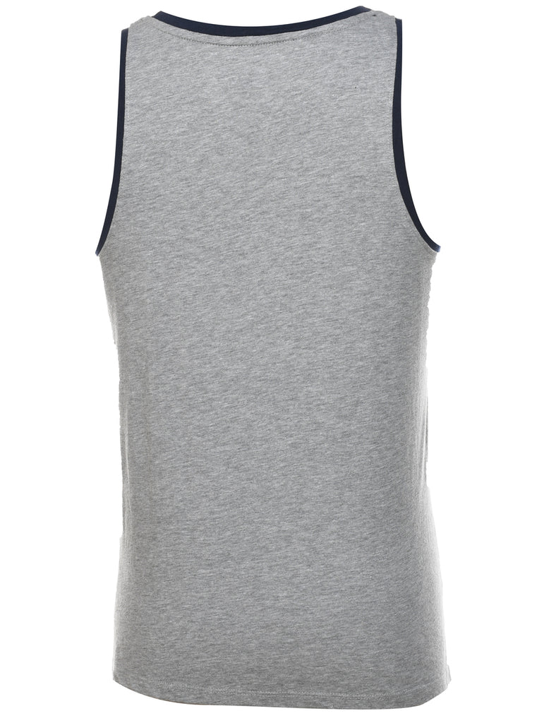Tommy Hilfiger Grey & Red 1990s Vest - S
