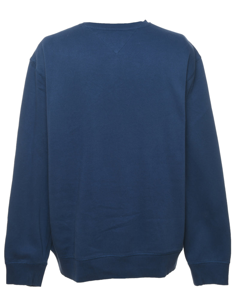 Tommy Hilfiger Navy Printed Sweatshirt - XXL