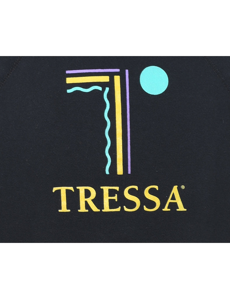 Tressa Printed Sweatshirt - XL