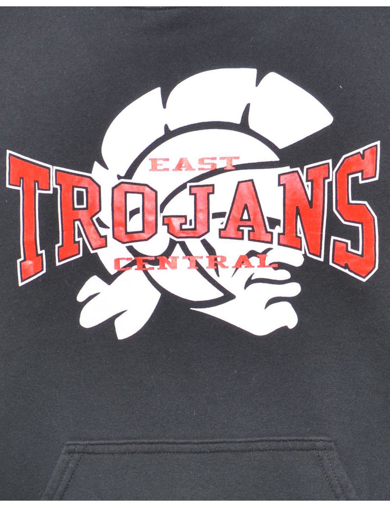 Trojans Printed Hoodie - M