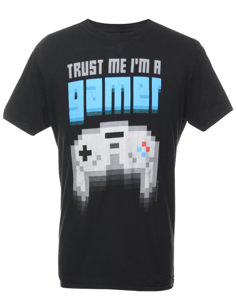 Trust Me I'm A Gamer Printed T-shirt - L