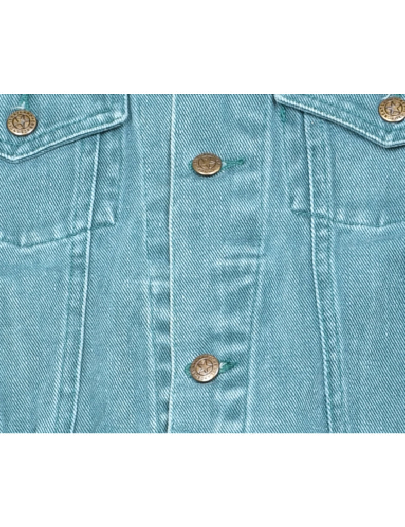 Turquoise Denim Jacket - 4-5 YEARS