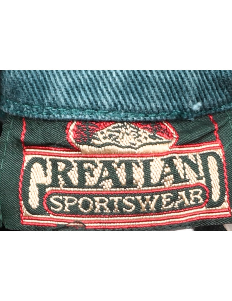 Turquoise Denim Jacket - 4-5 YEARS