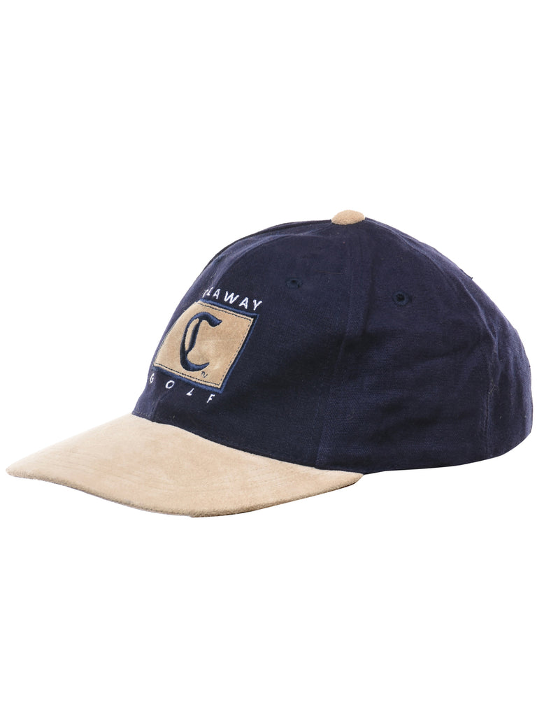 Two Tone Embroided Cap - XS