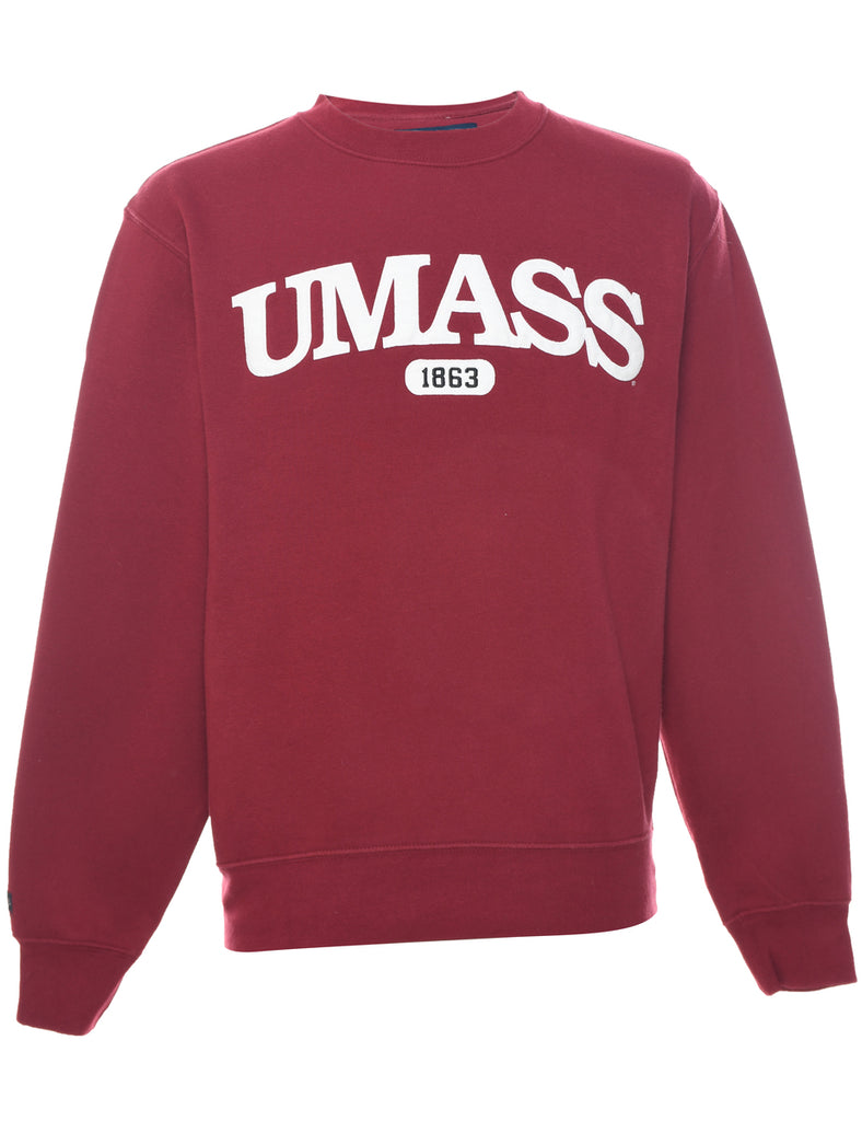 UMASS Embroidered Sweatshirt - S