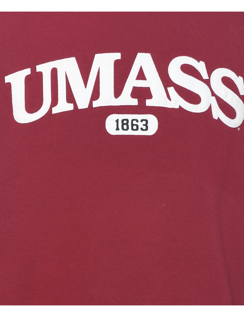 UMASS Embroidered Sweatshirt - S
