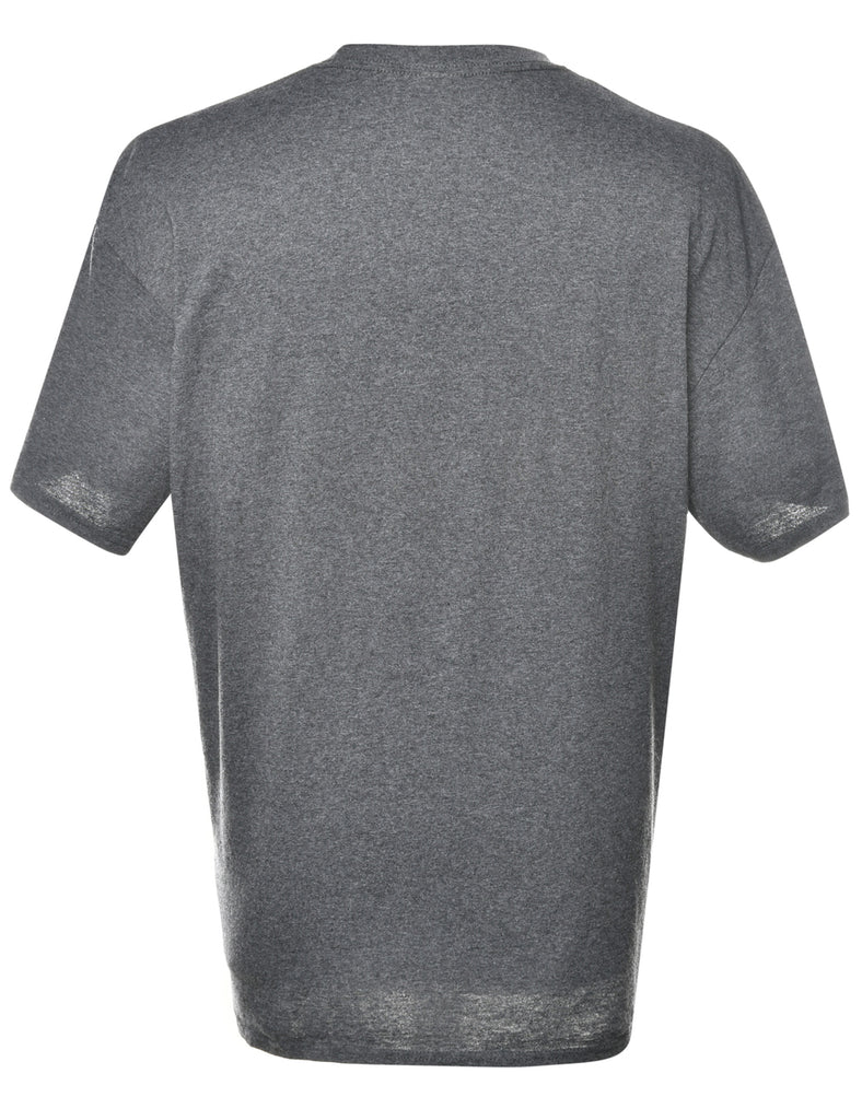 Uncle ERB Printed Grey & Green T-shirt - XL