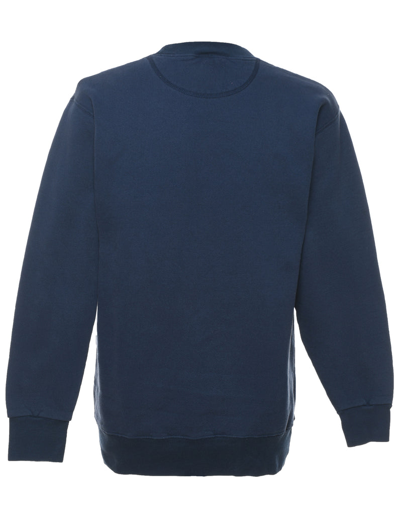 University Of Tennessee Embroidered Navy Sweatshirt - M