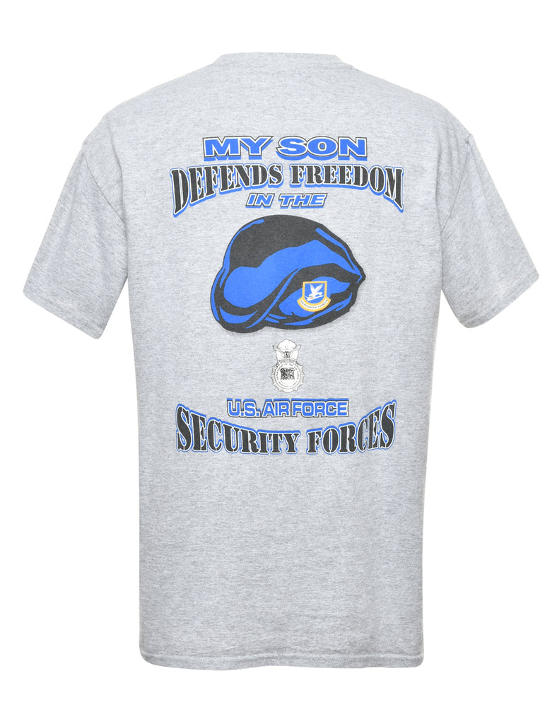 US Air Force Printed T-shirt - M