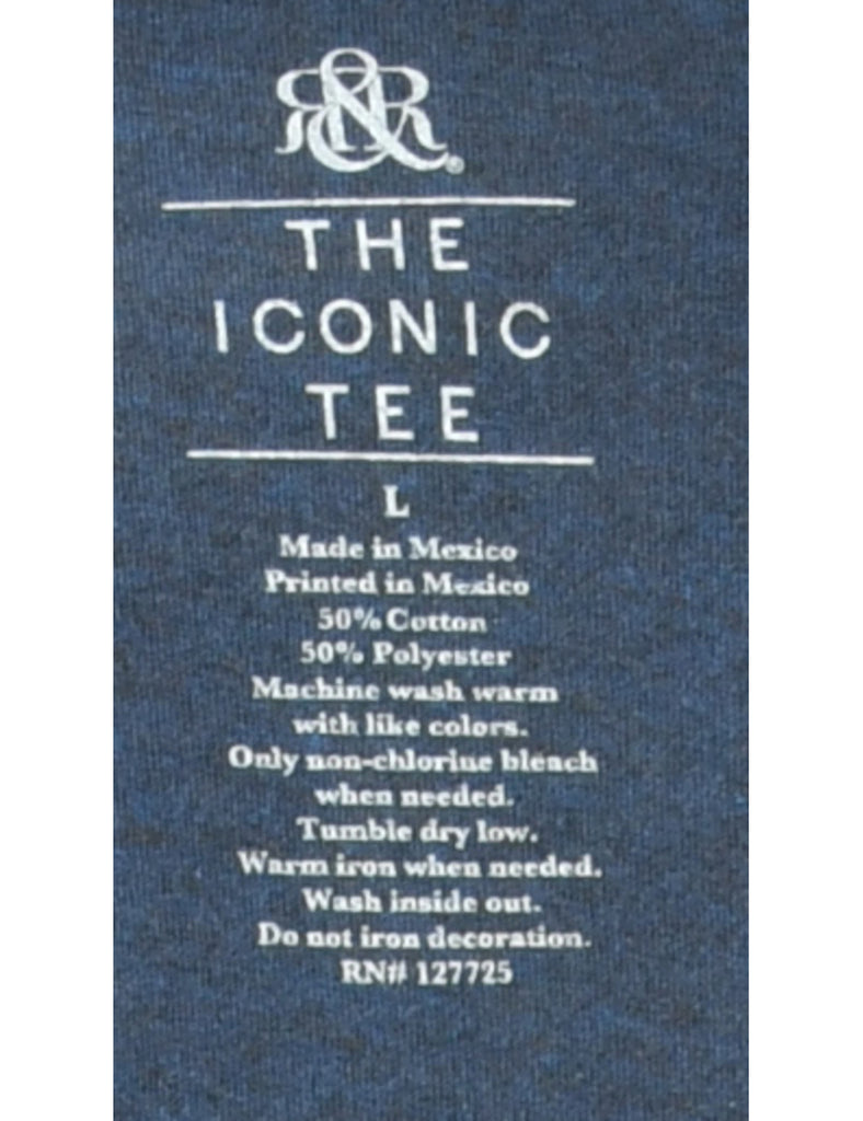 USA Printed T-shirt - L