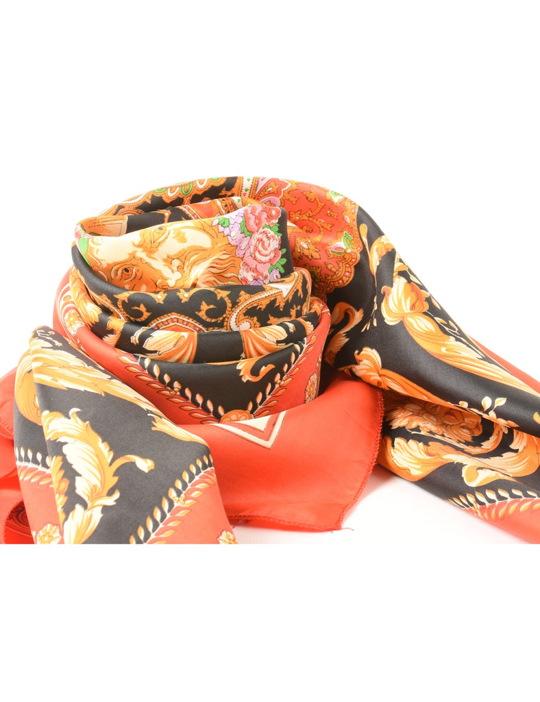 Versace Print Scarf - L