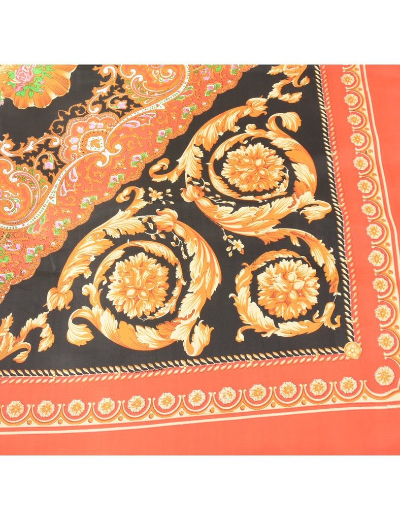 Versace Print Scarf - L