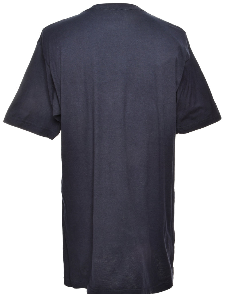 Vindicated Sullys Navy Printed T-shirt - L