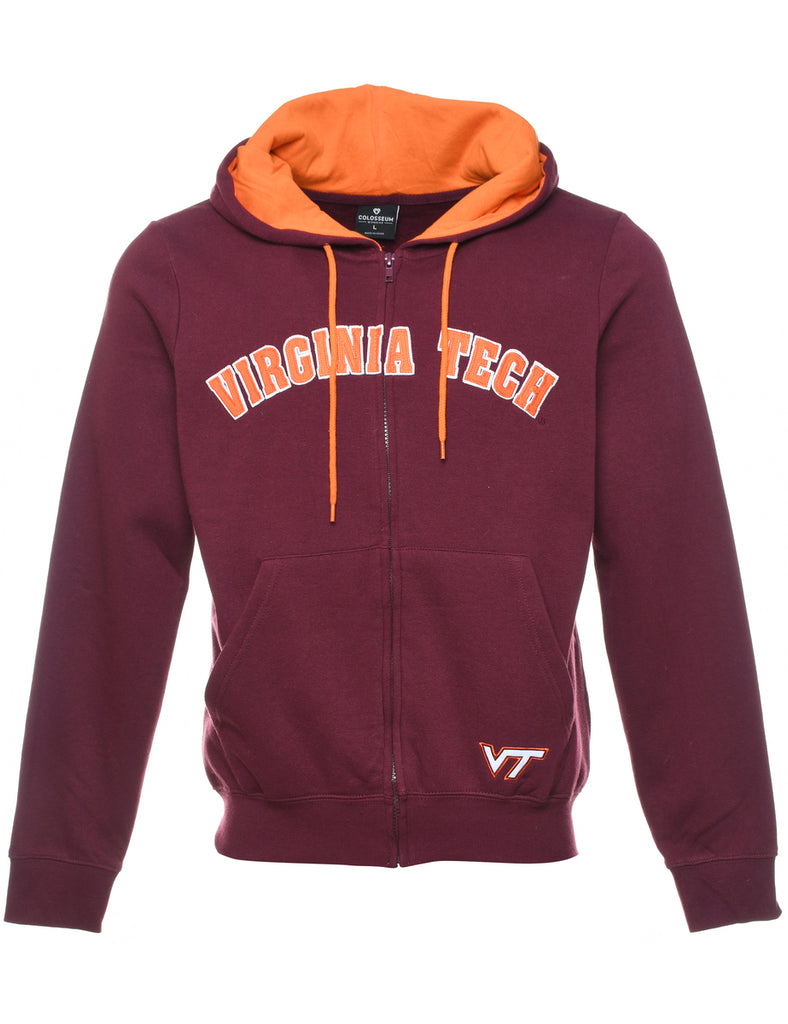 Virginia Tech Printed Hoodie - L