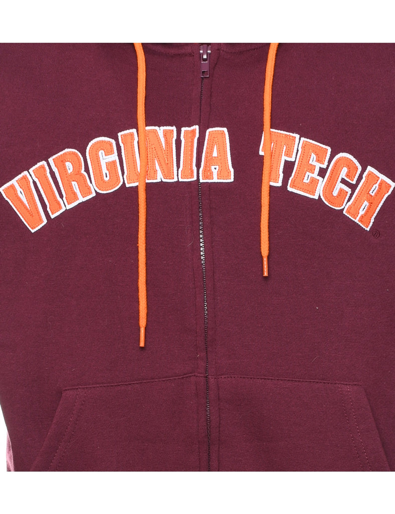 Virginia Tech Printed Hoodie - L