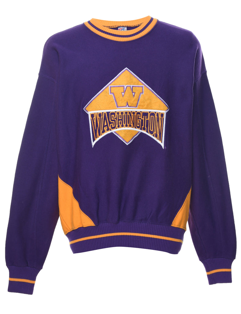 Washington Embroidered Sweatshirt - L