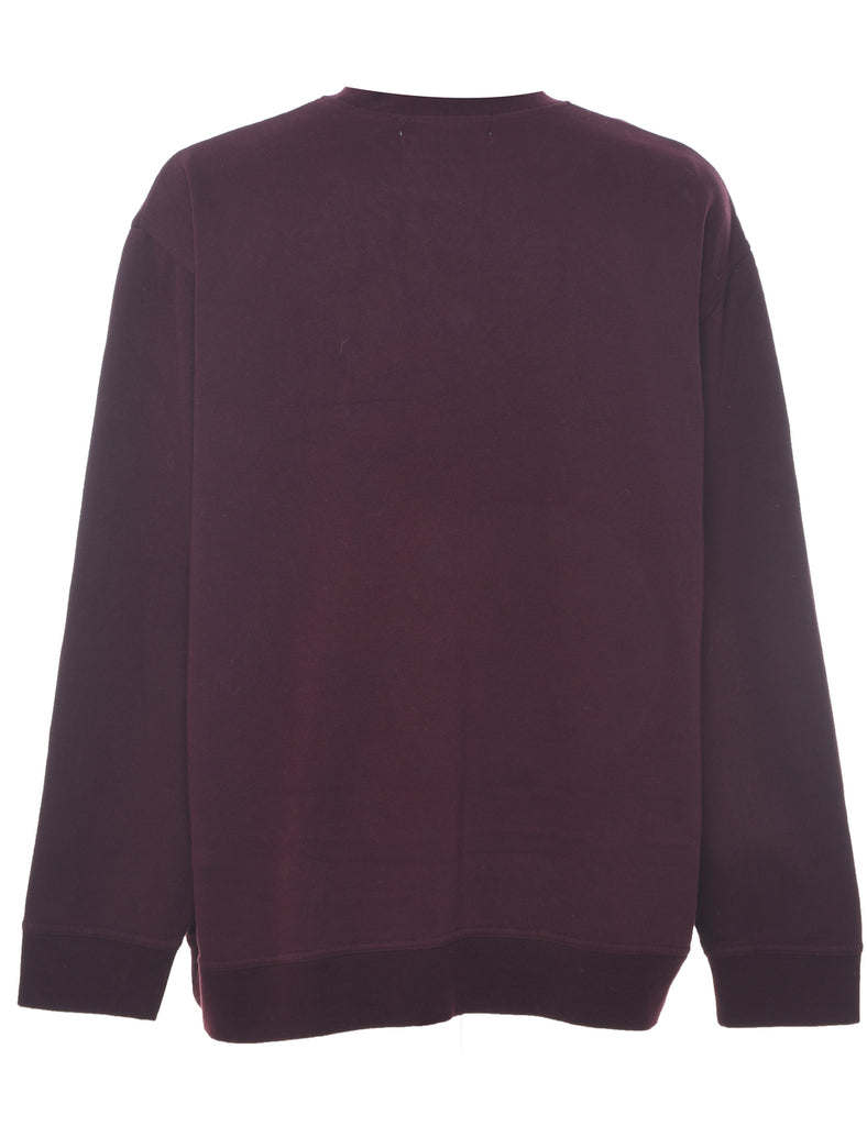 Water Wolf Printed Sweatshirt - XL