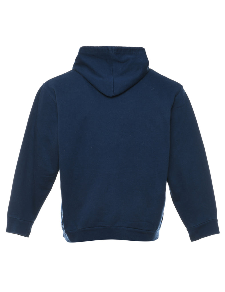 West Virginia Design Navy Hoodie - M