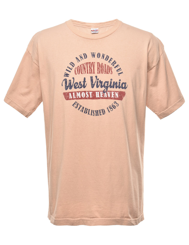 West Virginia Printed T-shirt - XL