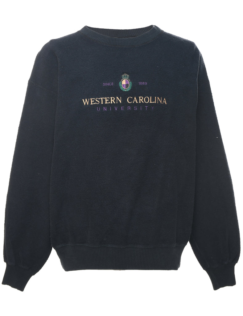 Western Carolina University Embroidered Sweatshirt - XL