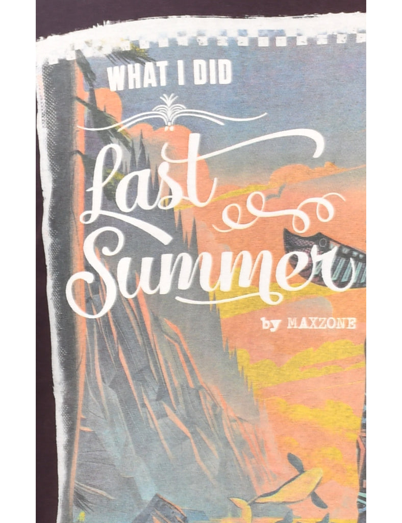 What I Did Last Summer Printed T-shirt - M