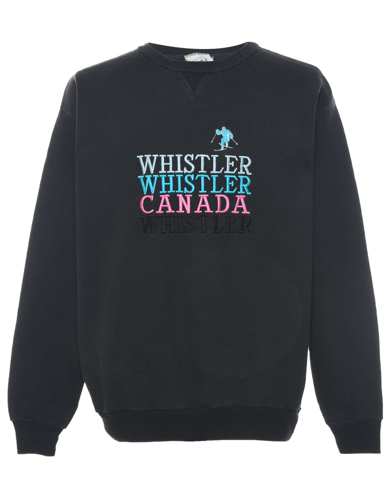 Whistler Embroidered Sweatshirt - XL