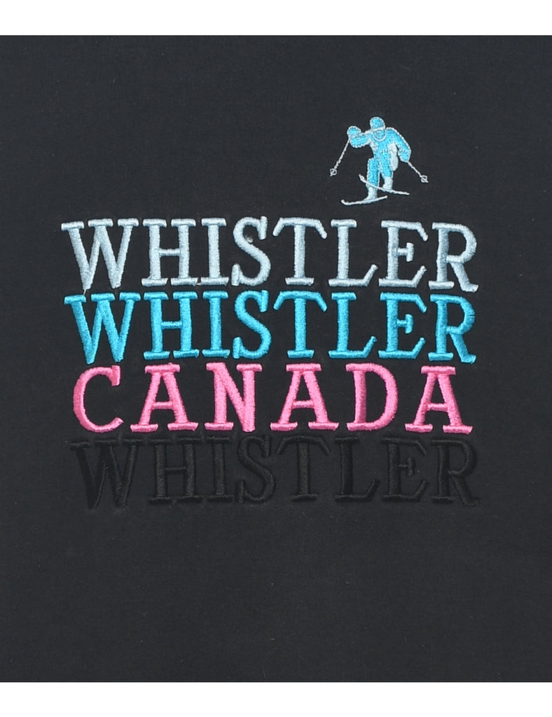 Whistler Embroidered Sweatshirt - XL