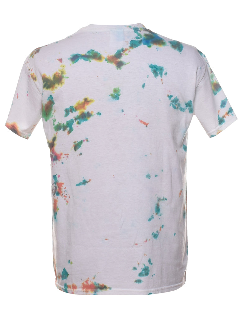White Tie Dye T-shirt - M