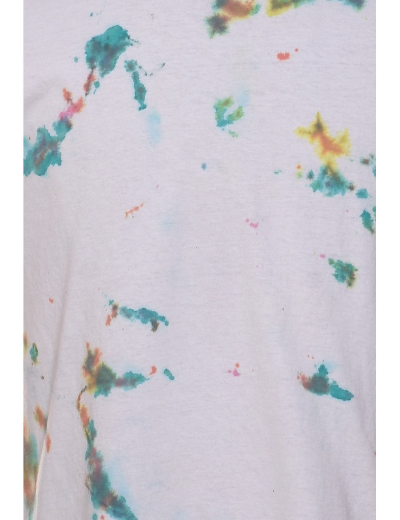 White Tie Dye T-shirt - M