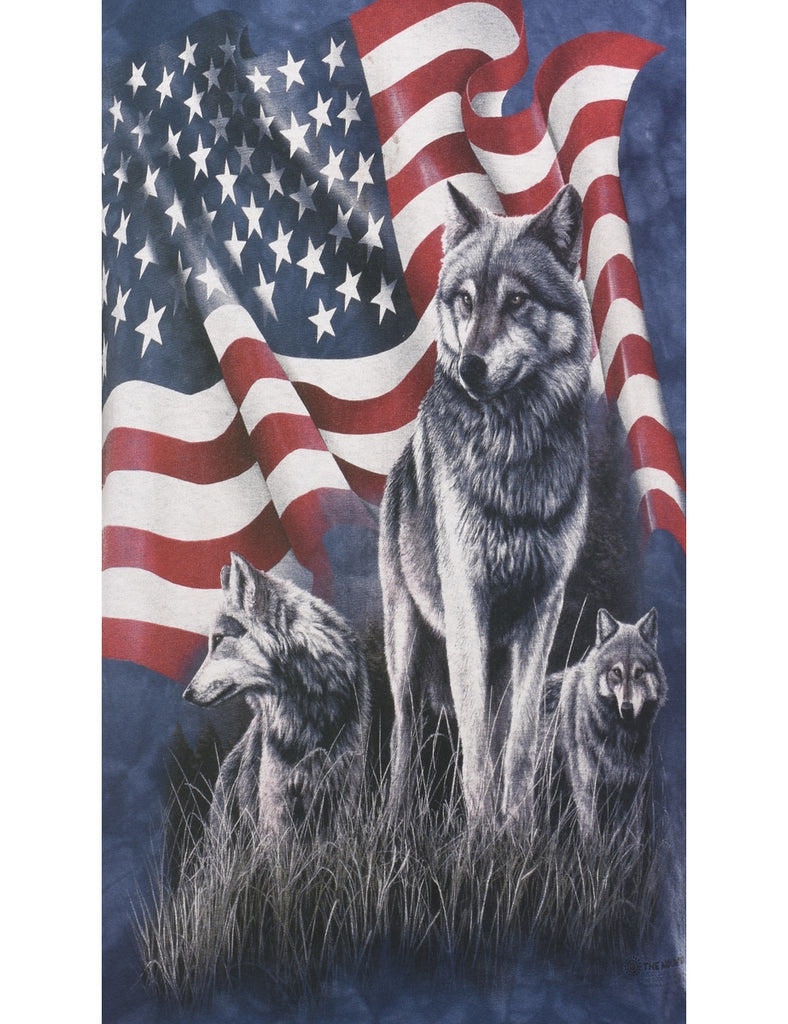Wolf Design The Mountain T-Shirt - M