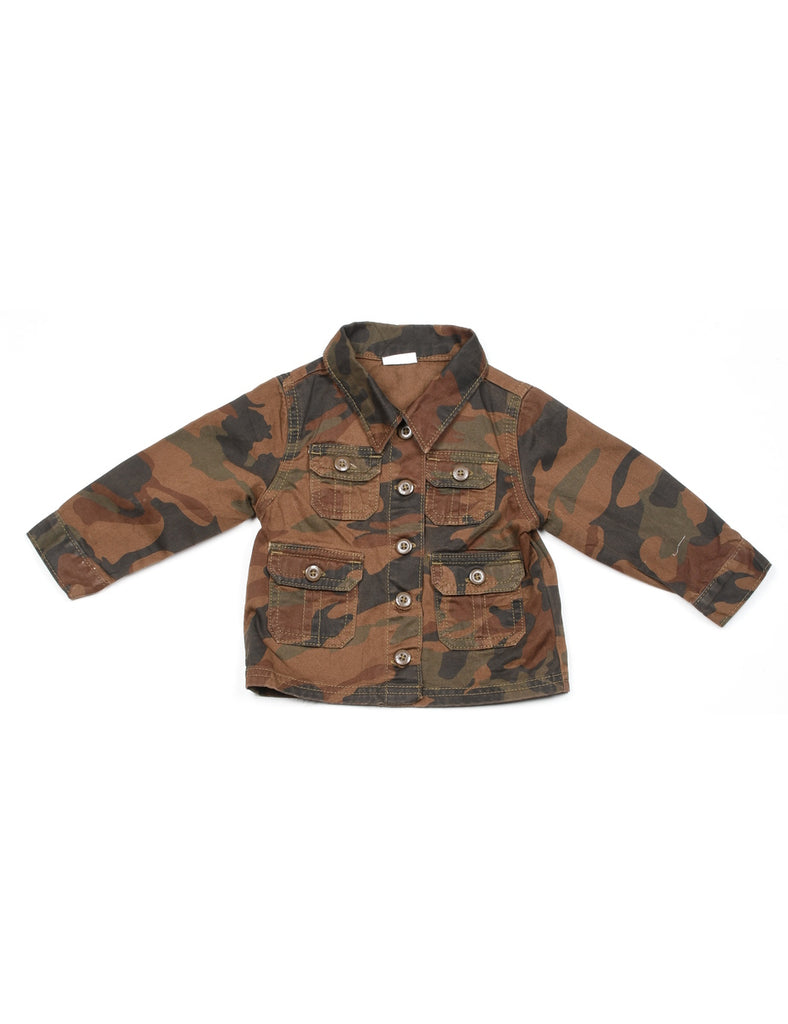 Wrangler Camouflage Shirt - 12 MONTHS