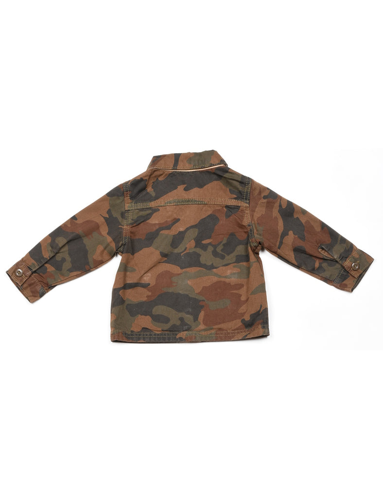 Wrangler Camouflage Shirt - 12 MONTHS