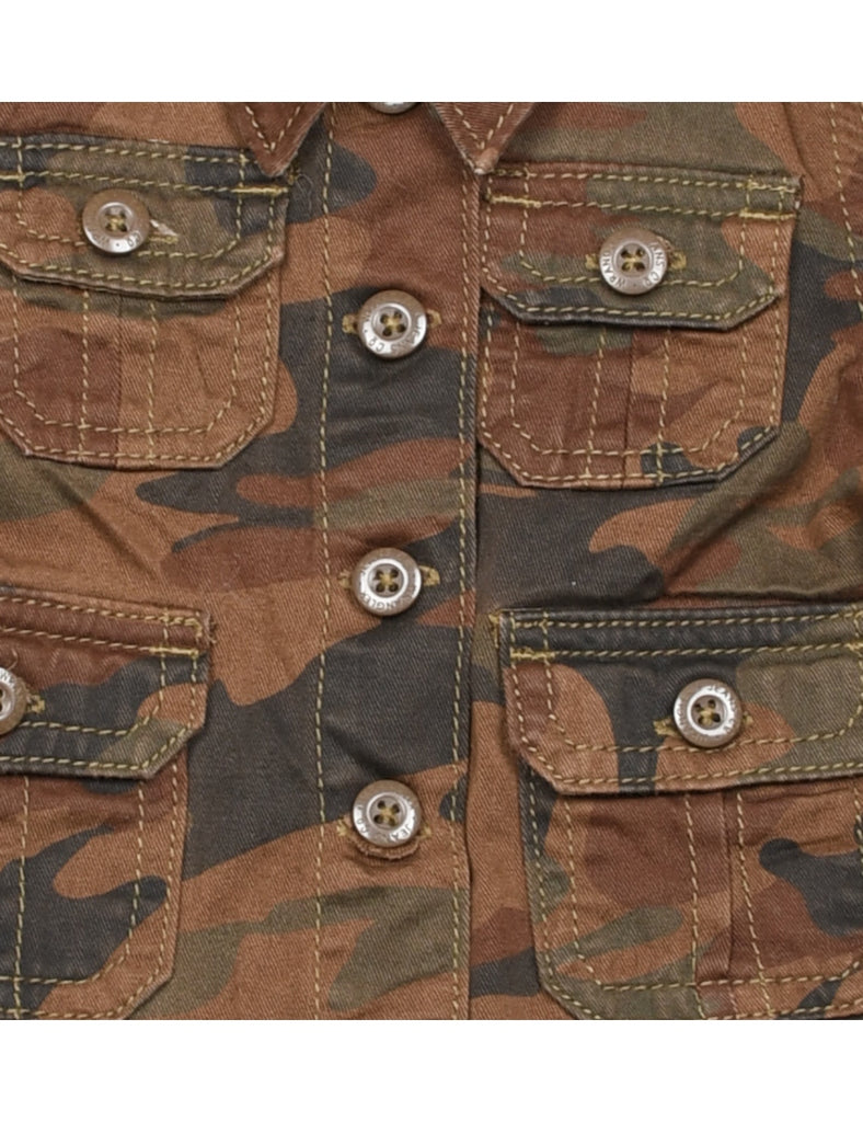 Wrangler Camouflage Shirt - 12 MONTHS