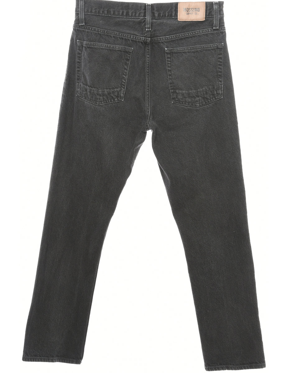 Zip Front Straight Fit Jeans W32 L32
