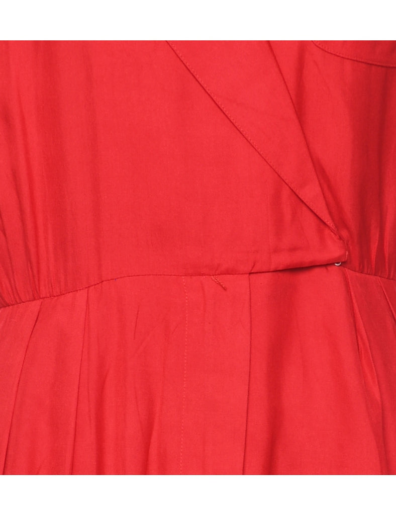 100% Silk Liz Claiborne Coat Dress - M