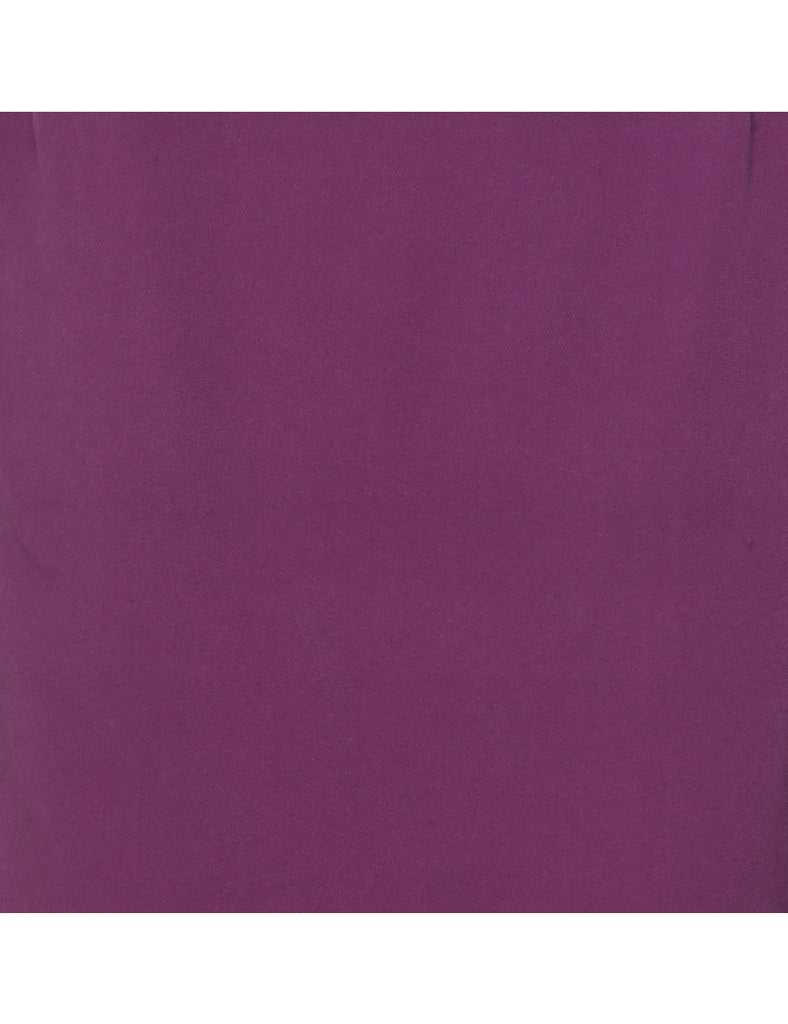 100% Silk Pencil Skirt - M