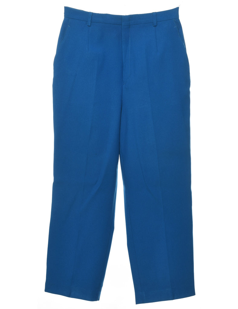 1970s Blue Trousers - W28 L28
