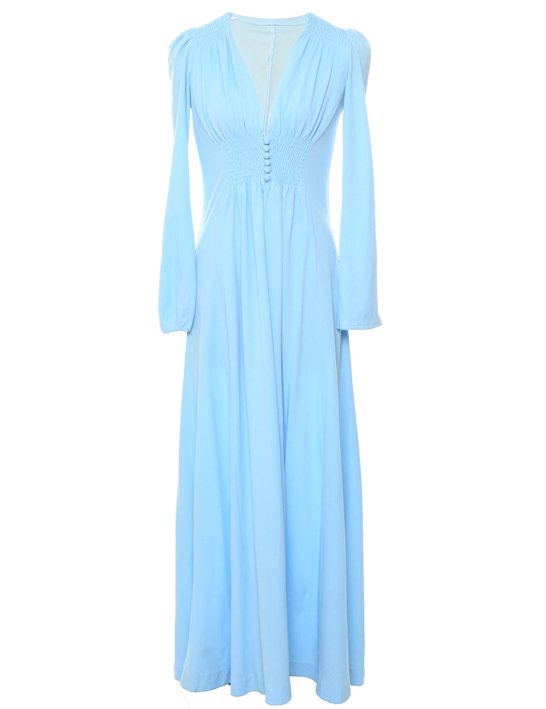 1970s JC Penney Maxi Dress - S