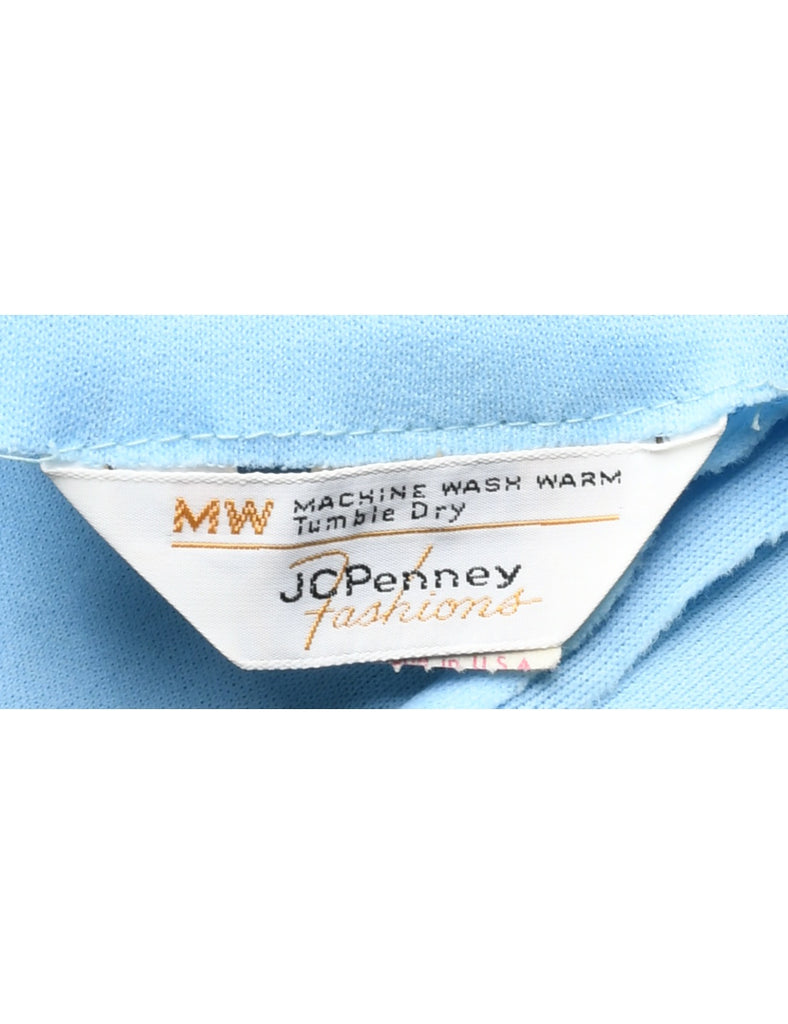 1970s JC Penney Maxi Dress - S