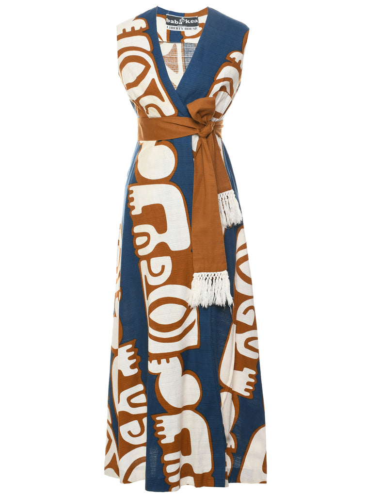 1970s Maxi Dress - S
