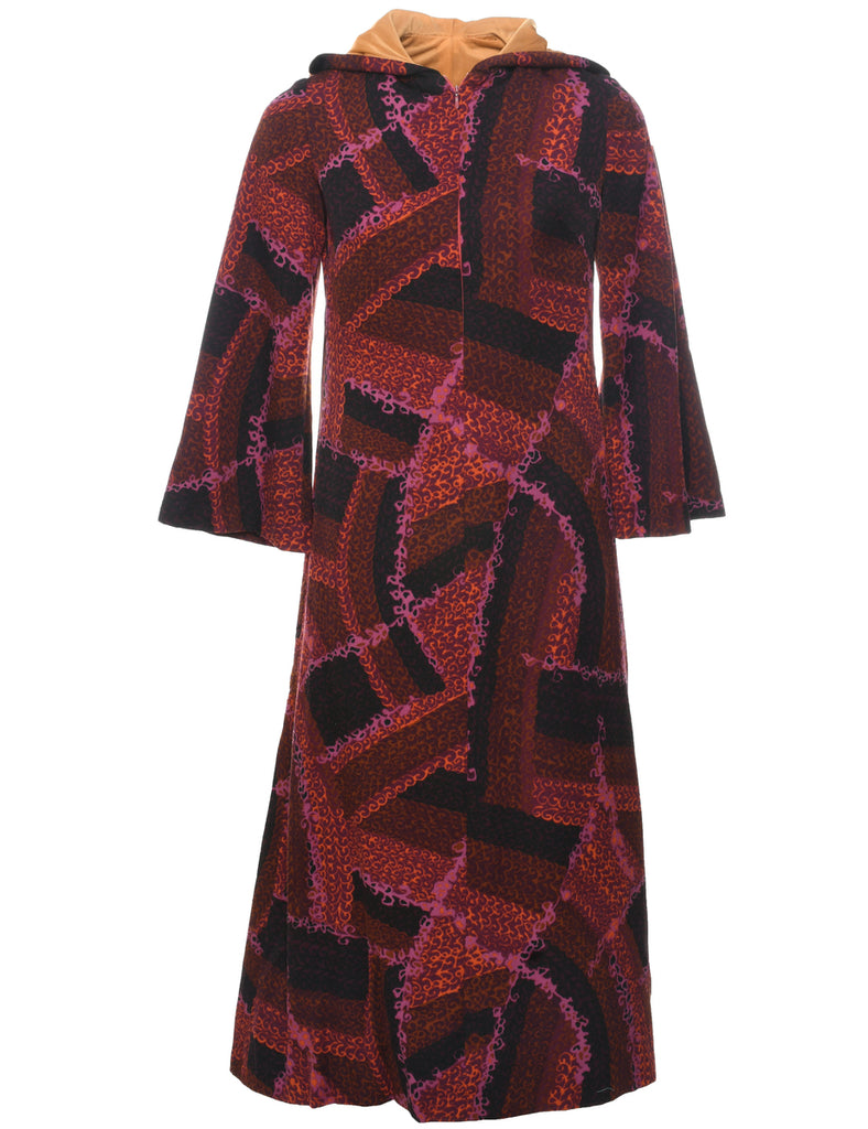 1970s Multi-colour Dress - S