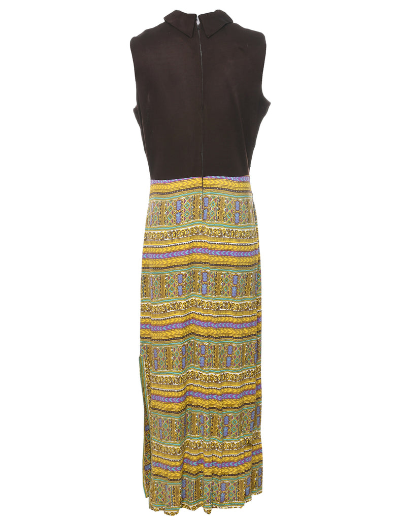 1970s Multi-colour Dress - M