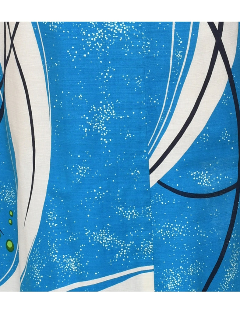 1970s Multi-colour Shift Dress - S