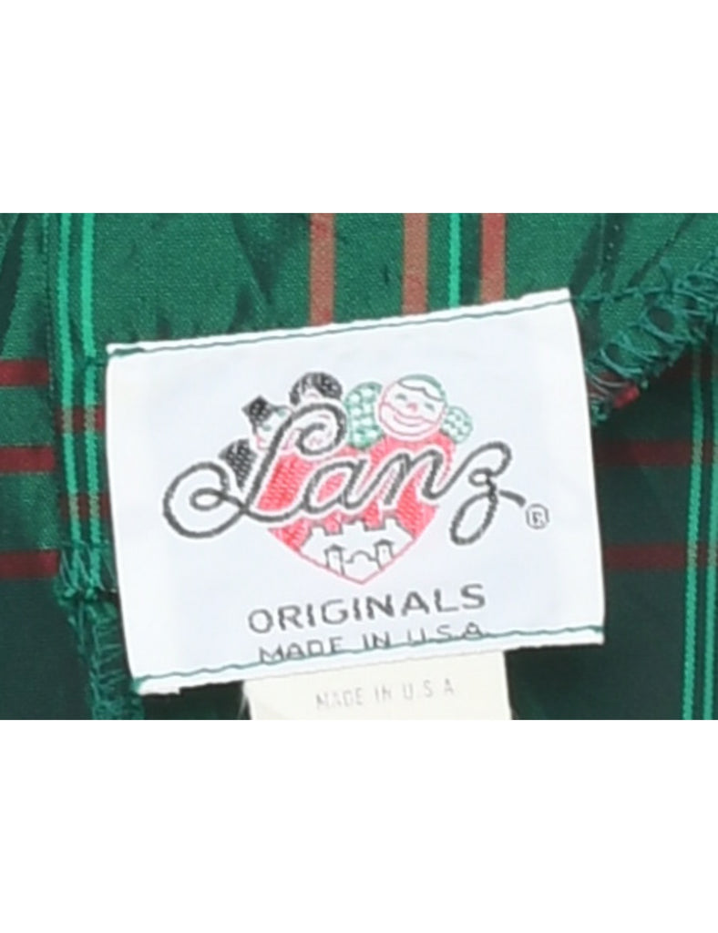 1980s Checked Dress - S