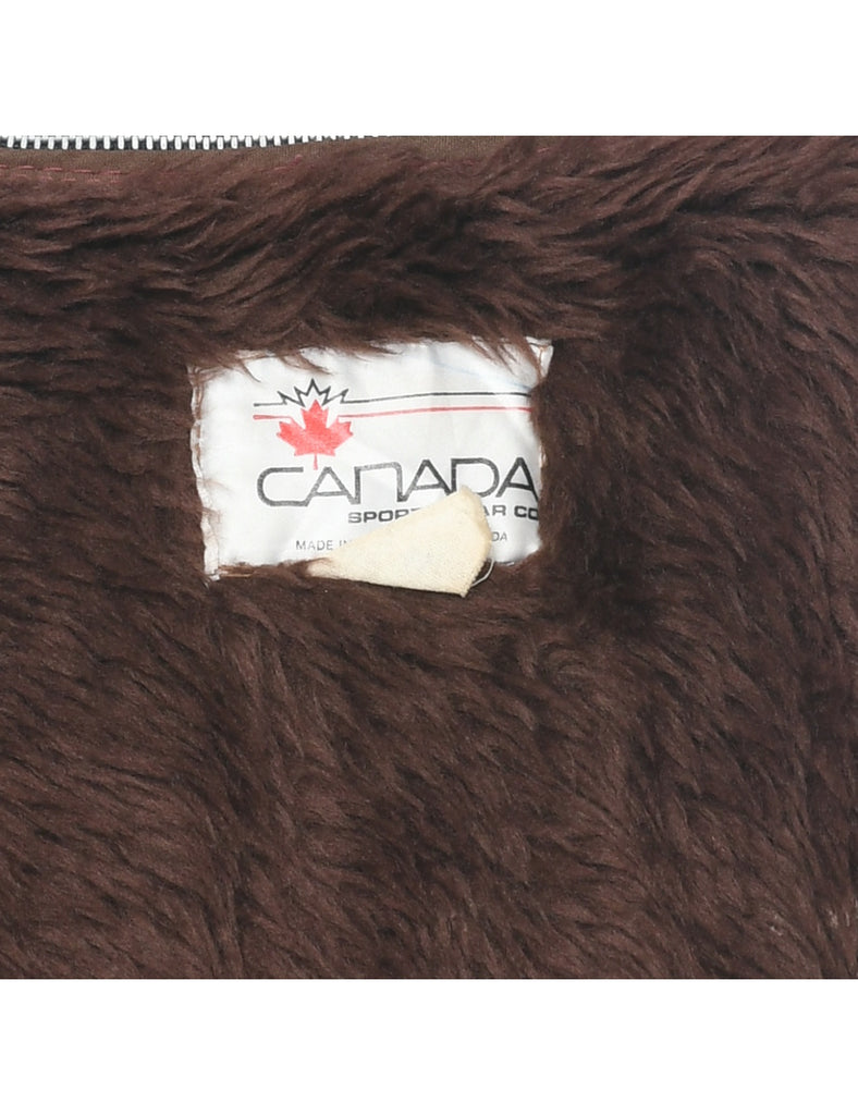 1980s Leather Jacket - S